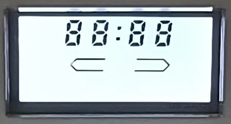 New replica LCD panel with LED backlight for Sharp and Optonica cassette decks